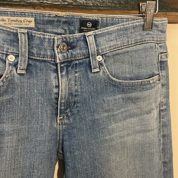 AG Adriano Goldschmied The Tomboy Crop Jean Size 27 - Picture 8 of 16